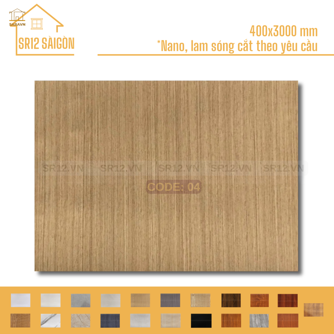Tấm Ốp Nhựa Code: 04