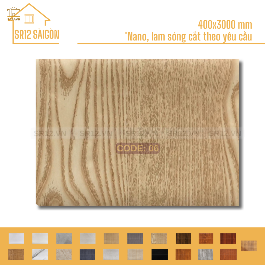 Tấm Ốp Nhựa Code: 06