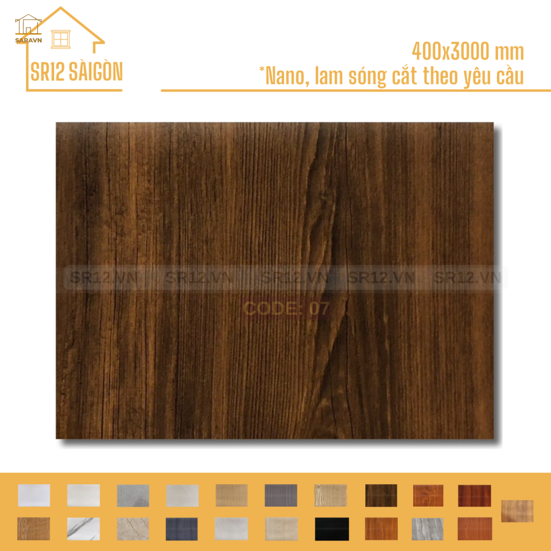Tấm Ốp Nhựa Code: 07
