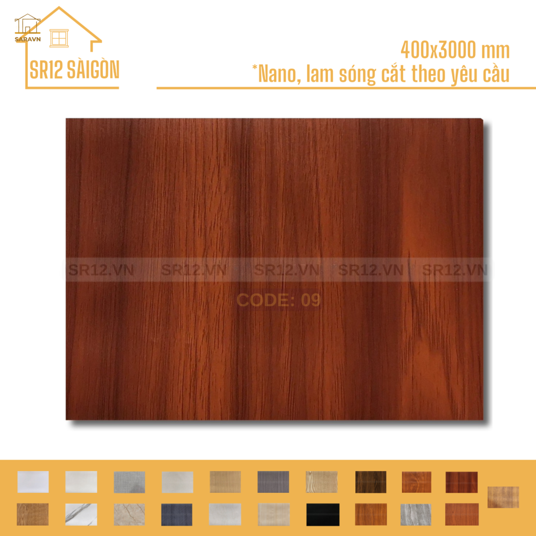 Tấm Ốp Nhựa Code: 09