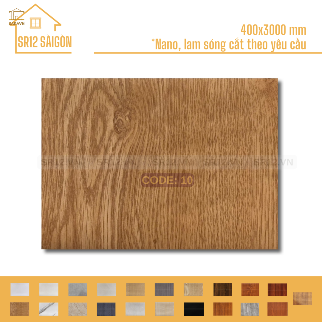 Tấm Ốp Nhựa Code: 10